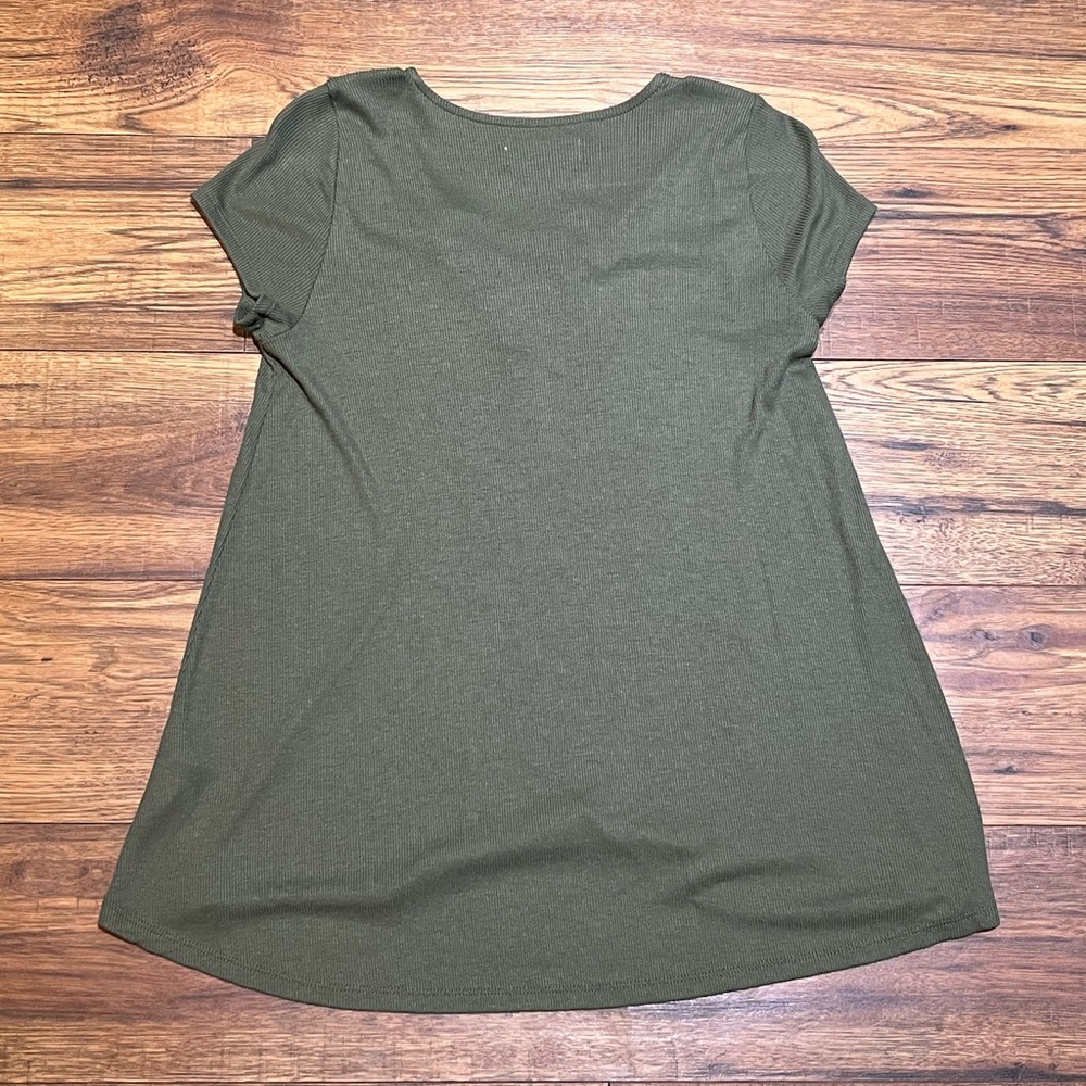 Hollister Lace Up Blouse Size Small - Picture 5 of 7